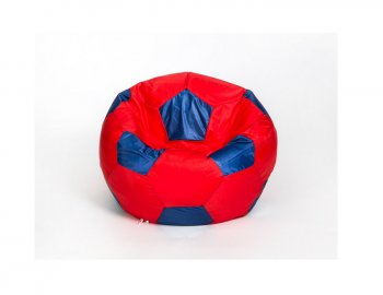Кресло-мешок Мяч малый красно-синее в Златоусте - zlatoust.mebel-74.com | фото