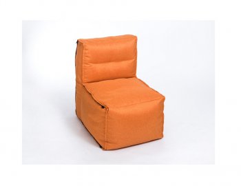 Модульное кресло Комфорт Колор прямое оранжевое в Златоусте - zlatoust.mebel-74.com | фото