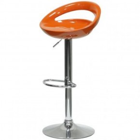 Барный стул Barneo N-6 Disco оранжевый глянец в Златоусте - zlatoust.mebel-74.com | фото