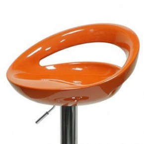 Барный стул Barneo N-6 Disco оранжевый глянец в Златоусте - zlatoust.mebel-74.com | фото