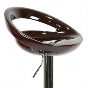 Барный стул Barneo N-6 Disco темно-коричневый глянец в Златоусте - zlatoust.mebel-74.com | фото