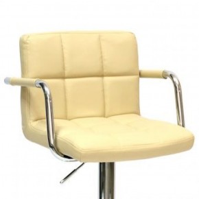 Барный стул Barneo N-69 Kruger Arm Бежевый/кремовый в Златоусте - zlatoust.mebel-74.com | фото