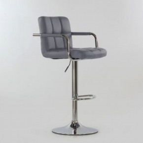 Барный стул Barneo N-69 Kruger Arm Серый в Златоусте - zlatoust.mebel-74.com | фото