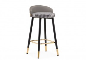 Барный стул Kardial gray / black в Златоусте - zlatoust.mebel-74.com | фото