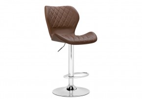 Барный стул Porch brown / chrome в Златоусте - zlatoust.mebel-74.com | фото