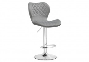 Барный стул Porch chrome / gray в Златоусте - zlatoust.mebel-74.com | фото