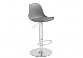 Барный стул Soft gray / chrome в Златоусте - zlatoust.mebel-74.com | фото