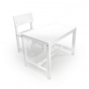 Детский растущий комплект стол и стул Я САМ "Лофт" (Белый, Белый) в Златоусте - zlatoust.mebel-74.com | фото