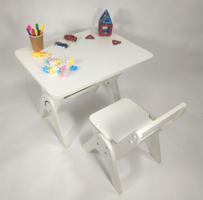 Детский растущий стол-парта и стул Я САМ "Умка" (Белый) в Златоусте - zlatoust.mebel-74.com | фото