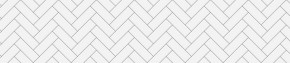 Фартук Метро керамик (белая) CPL пластик МДФ 6 мм в Златоусте - zlatoust.mebel-74.com | фото