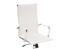 Компьютерное кресло Reus pu white / chrome в Златоусте - zlatoust.mebel-74.com | фото