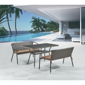 Комплект мебели из иск. ротанга T286A/S139A-W53 Brown в Златоусте - zlatoust.mebel-74.com | фото