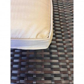 Комплект плетеной мебели  YR822Br Brown-Beige (подушка бежевая) в Златоусте - zlatoust.mebel-74.com | фото