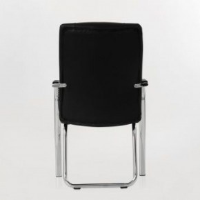 Кресло Barneo K-15 для посетителей и переговорных (черный) в Златоусте - zlatoust.mebel-74.com | фото