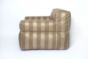 Кресло бескаркасное Уют полоса (Коричневый) в Златоусте - zlatoust.mebel-74.com | фото