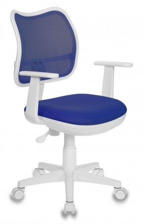 Кресло детское Бюрократ CH-W797/BL/TW-10 синий в Златоусте - zlatoust.mebel-74.com | фото