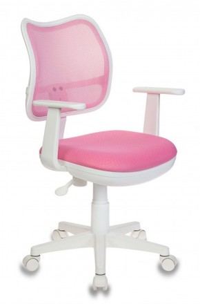 Кресло детское Бюрократ CH-W797/PK/TW-13A розовый в Златоусте - zlatoust.mebel-74.com | фото
