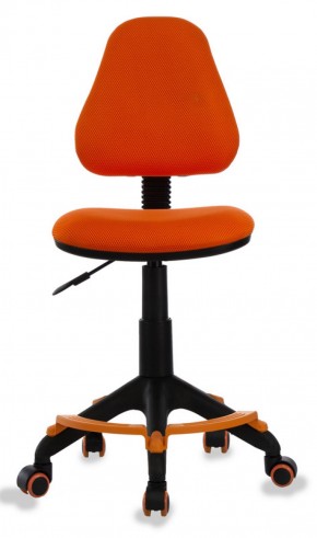 Кресло детское Бюрократ KD-4-F/TW-96-1 оранжевый TW-96-1 в Златоусте - zlatoust.mebel-74.com | фото