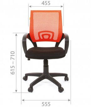 Кресло для оператора CHAIRMAN 696 black (ткань TW-11/сетка TW-01) в Златоусте - zlatoust.mebel-74.com | фото