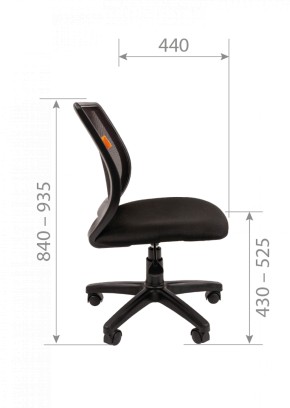 Кресло для оператора CHAIRMAN 699 Б/Л (ткань стандарт/сетка TW-01) в Златоусте - zlatoust.mebel-74.com | фото