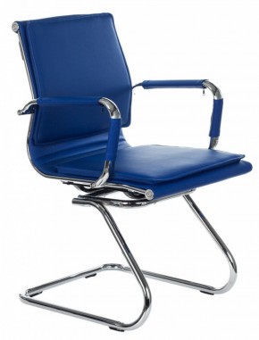 Кресло для посетителя Бюрократ CH-993-Low-V/blue синий в Златоусте - zlatoust.mebel-74.com | фото