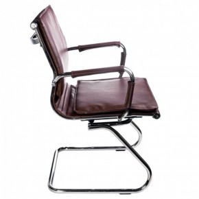 Кресло для посетителя Бюрократ CH-993-Low-V/Brown коричневый в Златоусте - zlatoust.mebel-74.com | фото