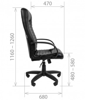 Кресло для руководителя CHAIRMAN 480 LT (Экокожа) в Златоусте - zlatoust.mebel-74.com | фото