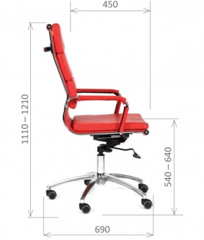 Кресло для руководителя CHAIRMAN 750 (Экокожа) в Златоусте - zlatoust.mebel-74.com | фото