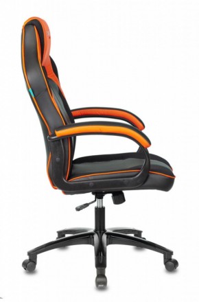 Кресло игровое Бюрократ VIKING 2 AERO ORANGE черный/оранжевый в Златоусте - zlatoust.mebel-74.com | фото