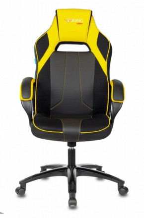 Кресло игровое Бюрократ VIKING 2 AERO YELLOW черный/желтый в Златоусте - zlatoust.mebel-74.com | фото