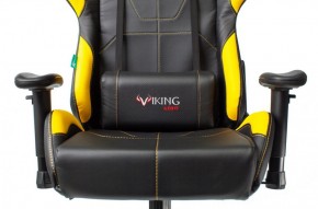 Кресло игровое Бюрократ VIKING 5 AERO YELLOW черный/желтый в Златоусте - zlatoust.mebel-74.com | фото