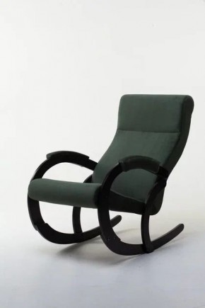 Кресло-качалка КОРСИКА 34-Т-AG (зеленый) в Златоусте - zlatoust.mebel-74.com | фото