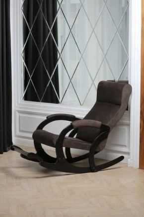 Кресло-качалка МАРСЕЛЬ 33-Т-AC (кофе) в Златоусте - zlatoust.mebel-74.com | фото