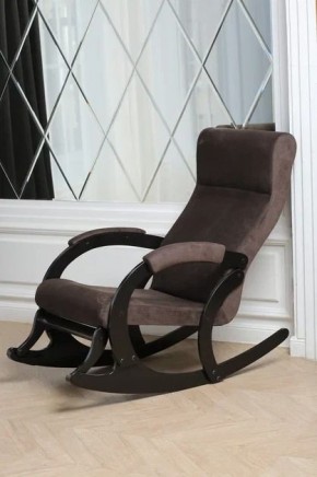 Кресло-качалка МАРСЕЛЬ 33-Т-AC (кофе) в Златоусте - zlatoust.mebel-74.com | фото
