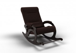 Кресло-качалка Тироль 12-Т-ГР (ткань/венге) ГРАФИТ в Златоусте - zlatoust.mebel-74.com | фото