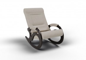 Кресло-качалка Вилла 11-Т-ГР (ткань/венге) ГРАФИТ в Златоусте - zlatoust.mebel-74.com | фото