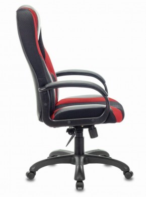 Кресло компьютерное BRABIX PREMIUM "Rapid GM-102" (экокожа/ткань, черное/красное) 532107 в Златоусте - zlatoust.mebel-74.com | фото