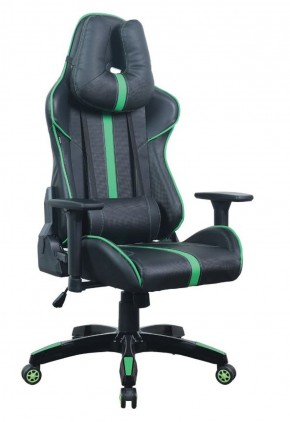 Кресло компьютерное BRABIX "GT Carbon GM-120" (черное/зеленое) 531929 в Златоусте - zlatoust.mebel-74.com | фото