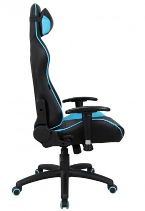 Кресло компьютерное BRABIX "GT Master GM-110" (черное/голубое) 531928 в Златоусте - zlatoust.mebel-74.com | фото