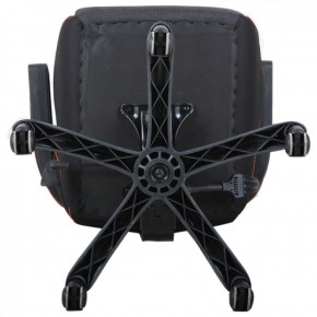 Кресло компьютерное BRABIX Techno Pro GM-003 (ткань черное/серое, вставки оранжевые) 531813 в Златоусте - zlatoust.mebel-74.com | фото