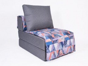 Кресло-кровать бескаркасное Харви (серый-сноу деним) в Златоусте - zlatoust.mebel-74.com | фото