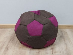 Кресло-мешок Мяч S (Savana Chocolate-Savana Berry) в Златоусте - zlatoust.mebel-74.com | фото