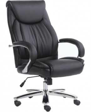 Кресло офисное BRABIX PREMIUM "Advance EX-575" (хром, экокожа, черное) 531825 в Златоусте - zlatoust.mebel-74.com | фото