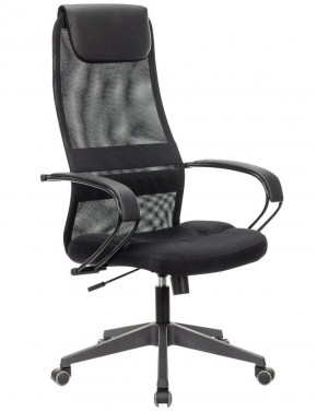 Кресло офисное BRABIX PREMIUM "Stalker EX-608 PL" (ткань-сетка/кожзам, черное) 532090 в Златоусте - zlatoust.mebel-74.com | фото