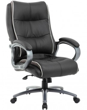 Кресло офисное BRABIX PREMIUM "Strong HD-009" (экокожа черная, ткань серая) 531945 в Златоусте - zlatoust.mebel-74.com | фото