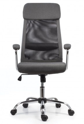 Кресло офисное BRABIX "Flight EX-540" (хром, ткань, сетка, серое) 531848 в Златоусте - zlatoust.mebel-74.com | фото