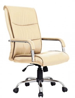 Кресло офисное BRABIX "Space EX-508" (экокожа, хром, бежевое) 531165 в Златоусте - zlatoust.mebel-74.com | фото