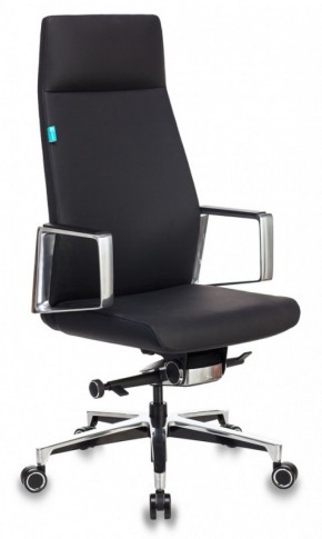 Кресло руководителя Бюрократ _JONS/BLACK черный в Златоусте - zlatoust.mebel-74.com | фото