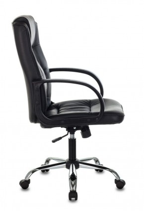 Кресло руководителя Бюрократ T-800N/BLACK черный в Златоусте - zlatoust.mebel-74.com | фото