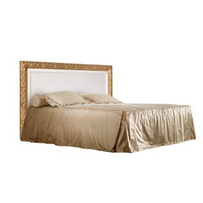 Кровать 2-х спальная (1,4 м)Тиффани штрих-лак/золото с подъемным механизмом (ТФКР140-2[7]) в Златоусте - zlatoust.mebel-74.com | фото